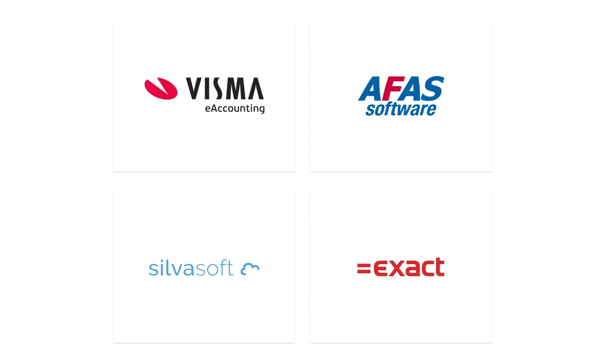 Boekhouding visma eaccounting afas software silvasoft exact online